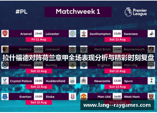 拉什福德对阵荷兰意甲全场表现分析与精彩时刻复盘
